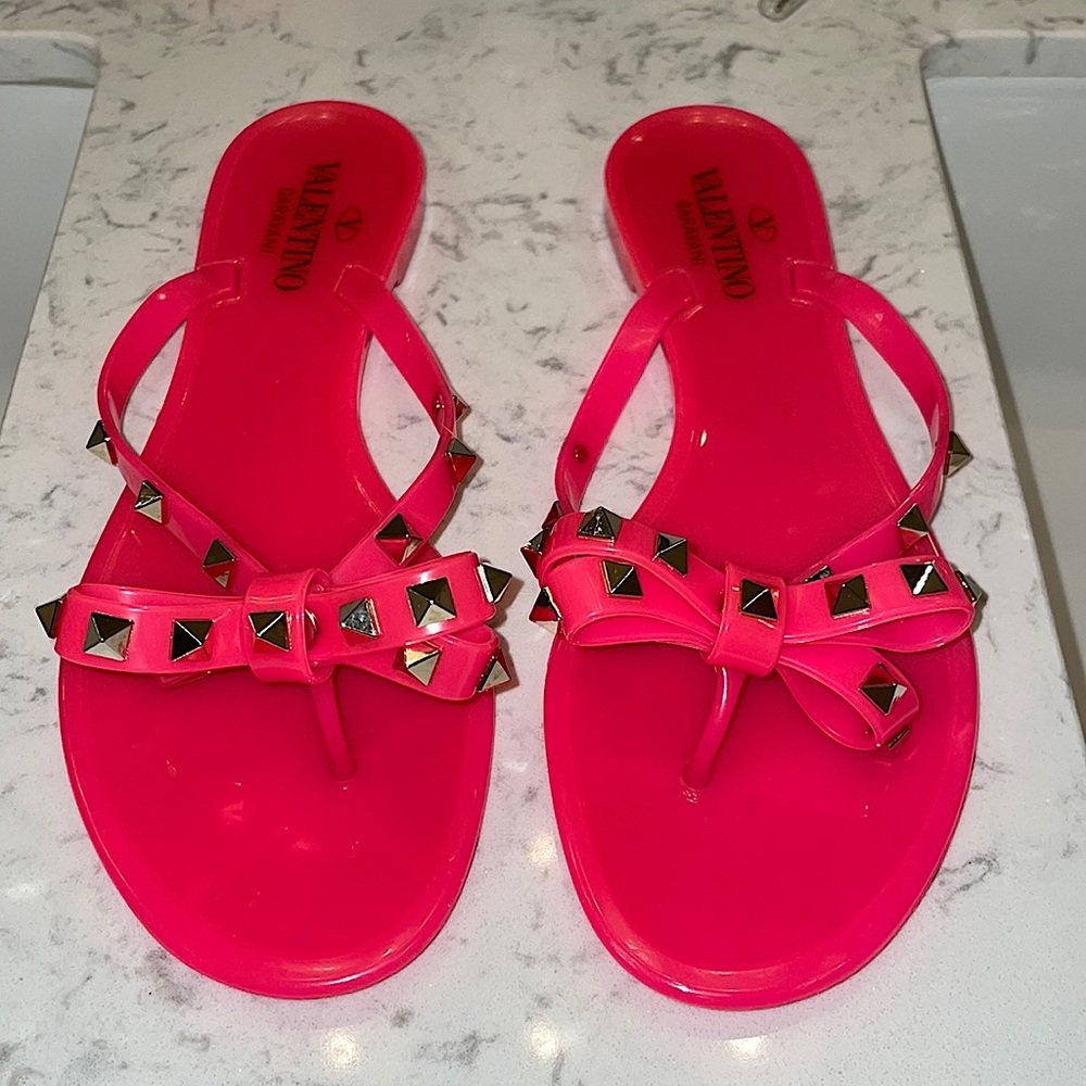 Authentic Valentino Rockstud Sandals sz 39